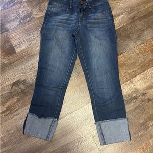 1822 Taylor Denim Dark Blue Ankle Jeans Size 6